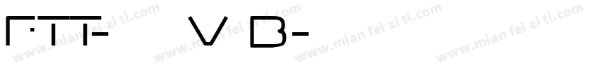 FTT-マティスV B字体转换
